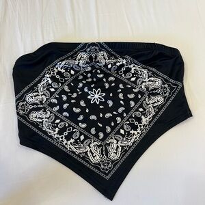 Cute bandanna top